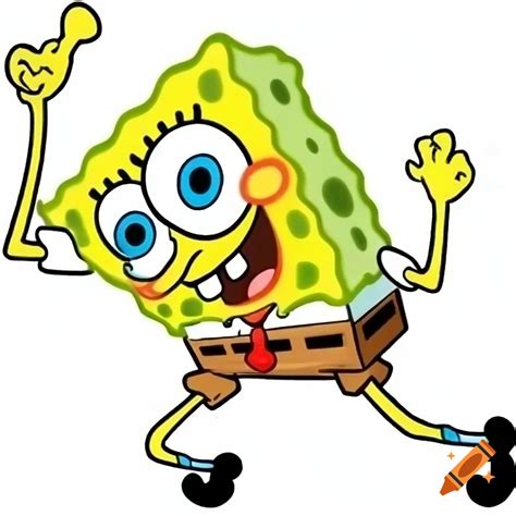 SpongeBob meme showcasing humor and pop culture reference on Craiyon