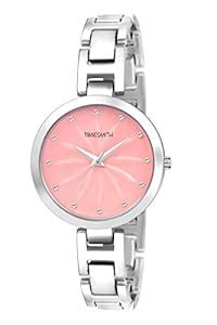 TIMESMITH Pink Steel Watches for Women TSC-117 : Amazon.in: Fashion