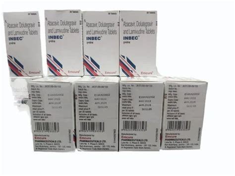 Anti Hiv Medicine - Inbec Abacavir Dolutegravir Lamivudine Manufacturer ...