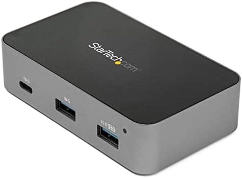 StarTech.com 4-Port USB C Hub - USB 3.1 Gen 2 (10Gbps) - 3X USB-A & 1x ...