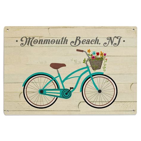 Monmouth Beach, New Jersey, The Simple Life, Beach Cruiser and Basket ...