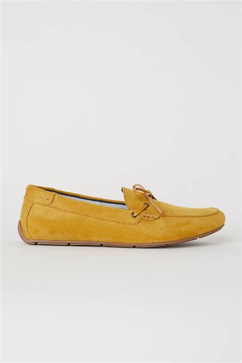 Loafers - Dark yellow - Men | H&M IN