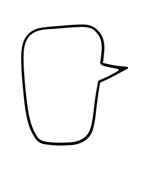 Dialog cloud conversation communication doodle linear cartoon coloring ...