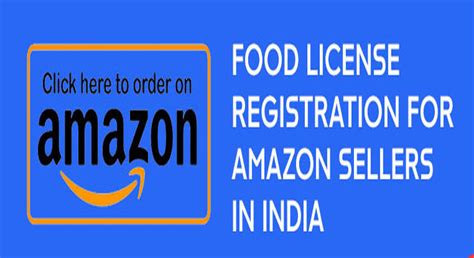 FSSAI Registration for Amazon Sellers - FSSAI Consultants