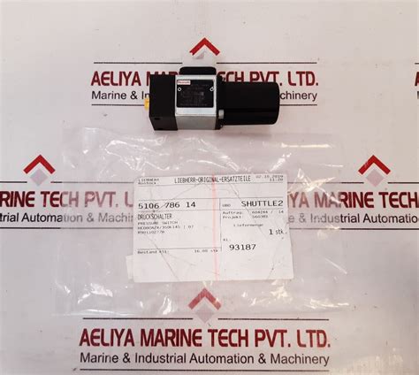 Liebherr Rexroth R901102778 Pressure Switch 19W16 – Aeliya Marine Tech
