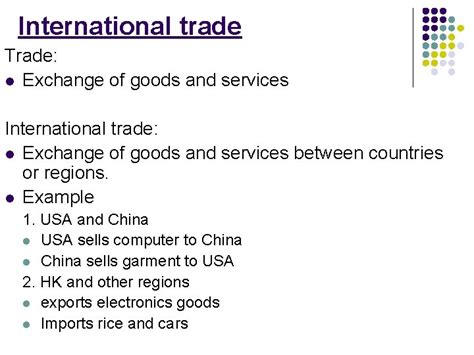 Example of International Trade 的图像结果