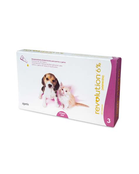 Zoetis | Revolution 6% | 0 a 2.5 kg | 0.25 ml - Pet King