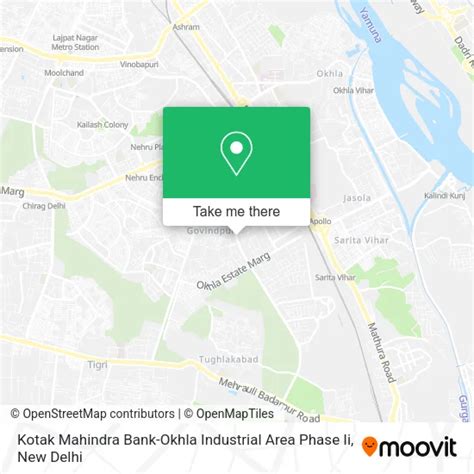 How to Get to Kotak Mahindra Bank-Okhla Industrial Area Phase Ii in ...
