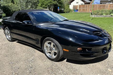 15k-Kilometer 1998 Pontiac Firebird Trans Am WS6 Convertible for sale ...