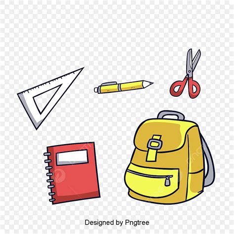 School Stationery Cartoon 的图像结果