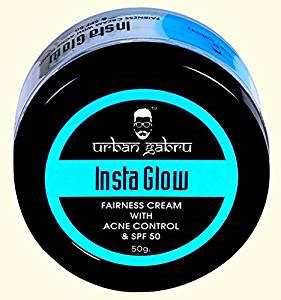 UrbanGabru Insta Glow Fairness Cream with Anti pimple and SPF 50 - No ...