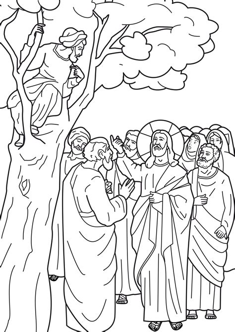 Image result for Zacchaeus Printable