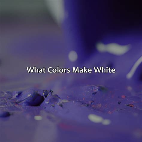 What Color Makes White Pop at Janet Cantrell blog