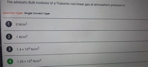 Bulk Modulus of Adiabatic Process 的图像结果
