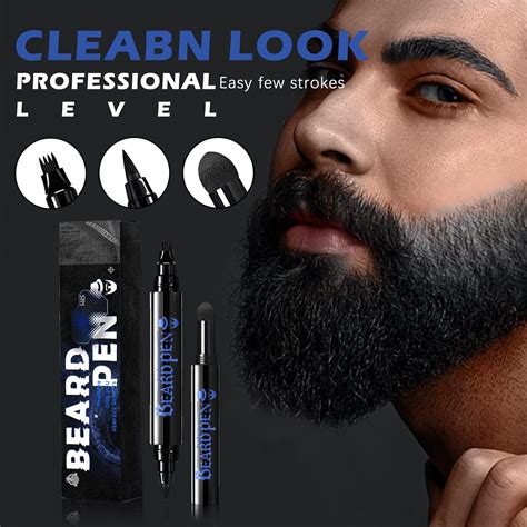 NewBang Beard Pencil Filler 4 Tip Kit - Waterproof & Longlasting Beard ...