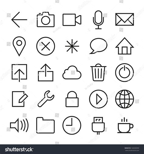 Ios 7 Phone Icon Line