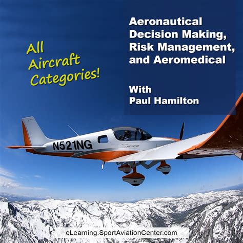 Aeronautical Decision Making, Risk Management, and Aeromedical ...
