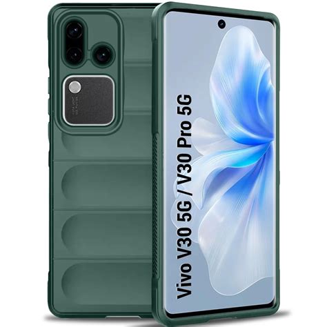 TheGiftKart Liquid Silicon Back Cover Case for Vivo V30 / V30 Pro 5G ...