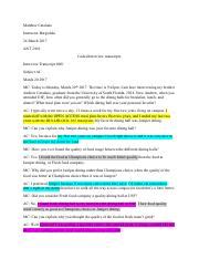 Coded Interview Transcript 的图像结果