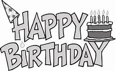 Black And White Birthday Clipart by Best Birthday Clip Black And White 9139 Clipartion Black And White Birthday Clipart