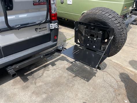 Under Camper Spare Tire Carrier For Camper