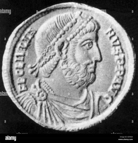 Julian the Apostate, Roman Emperor Stock Photo - Alamy
