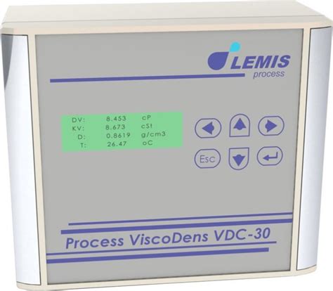 VDC-30流通式在线密度计 低流速密度和粘度计 - Lemis 在线密度计 便携式密度计 原油含水率仪 油中水含量分析仪