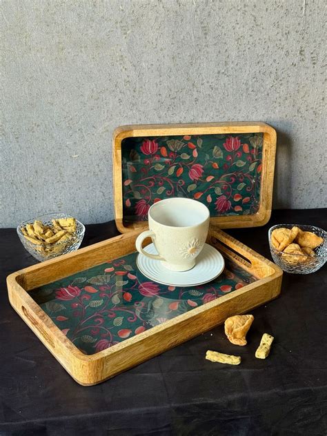 Kalakriti Rectangle tray set – Wucasa
