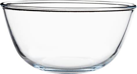 Amazon.com: NUTRIUPS 5QT Tempered Glass Bowl, Large Glass Serving Bowl ...