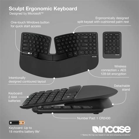 Image result for Incase Compact Ergonomic Keyboard