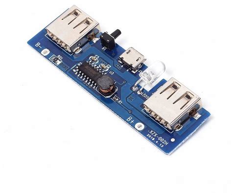 TCS Single IC Control 5V 1A 2A Mobile Power Bank Charger Module Micro ...