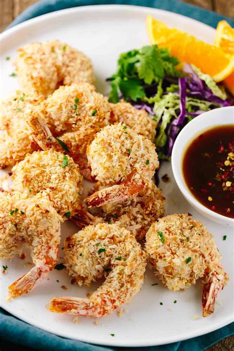 Baked Coconut Shrimp with Dipping Sauce - Jessica Gavin