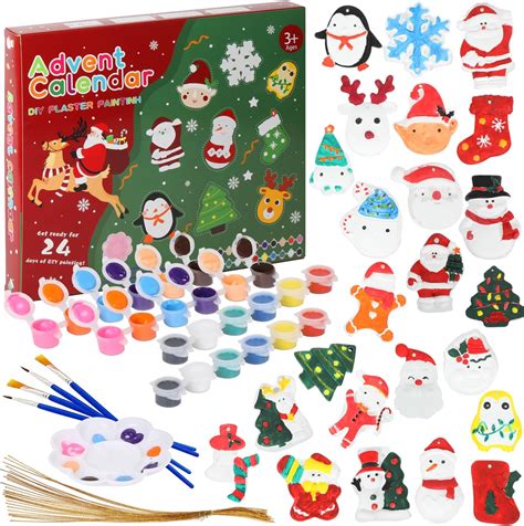 Advent Calendar 2024 for Kids - 24 Days of DIY Craft Kits, Arts and ...
