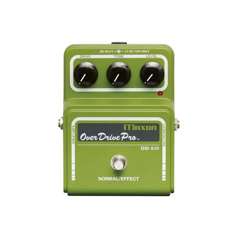 Maxon OD-820 Overdrive Pro Pedal – Stompbox.in
