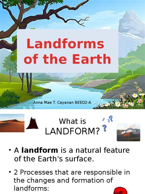 Landforms | PDF | Mountains | Plateau