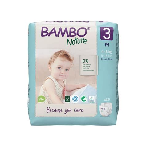 Bambo Nature Diaper - Size 3 Medium (Pack Of 28) – The Moms Darling ...