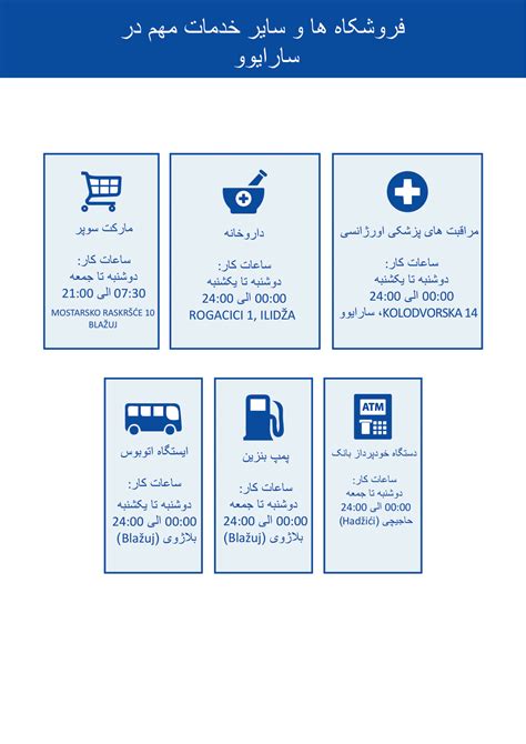 Informative leaflet: Temporary Reception Center (TRC) Blažuj | Bosnia ...