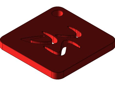 Image result for Simple SolidWorks Examples for Beginners Keychain