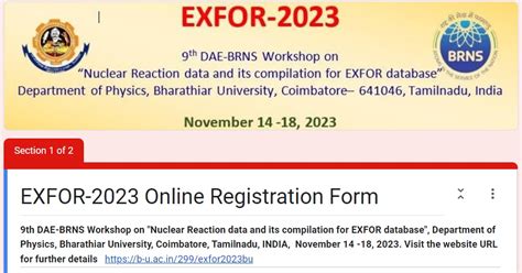 Registration | Bharathiar University