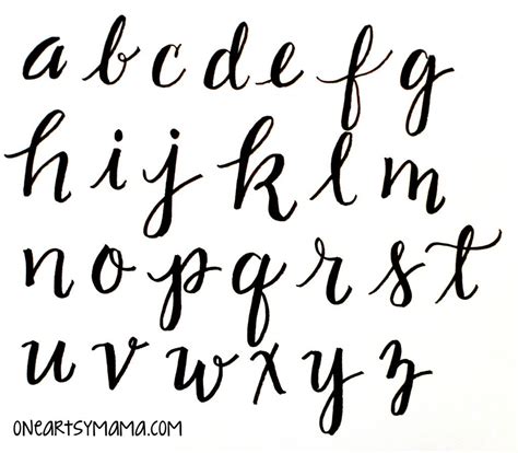 Image result for Hand Lettering Alphabet Script