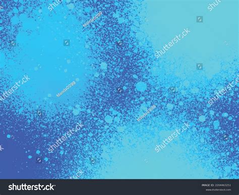 Blue Background Light Blue Spray Paint Stock Vector (Royalty Free ...