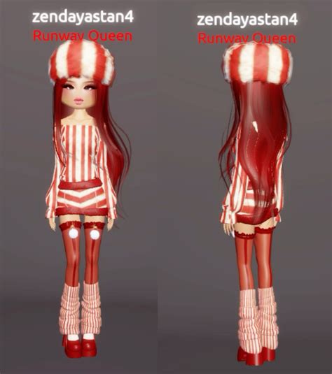 Candy Cane Couture Dress to Impress