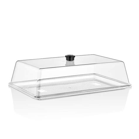 GastroPlast Polycarbonate Fan Tray, 415x265 mm, Clear Price