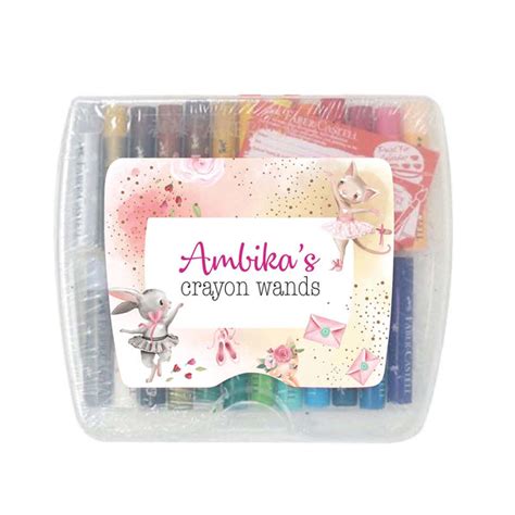 Shop Personalized Crayon Packs for Kids: Add a Fun, Custom Touch to Art ...