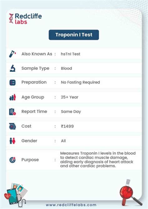 Troponin I Test - Price, Purpose, Normal Range, Preparation