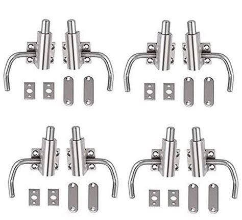 Brass Heavy CAM Bolt Pack of 4 PCS Brass Material SS Finish Silver ...