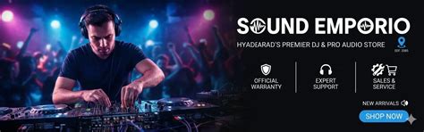 DJ Supply Store | Sound Emporio | Hyderabad