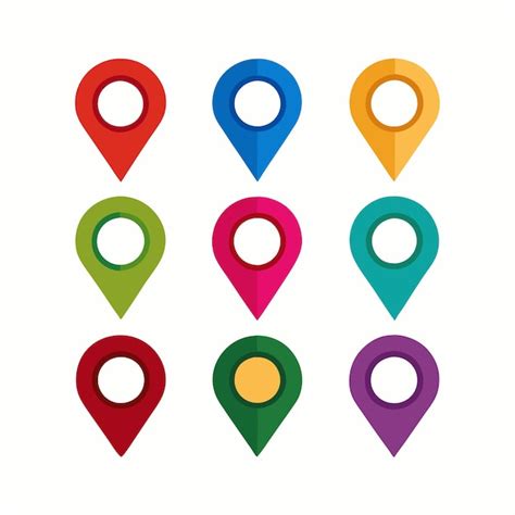 A set of pinwheels that are on a white background | Premium AI ...