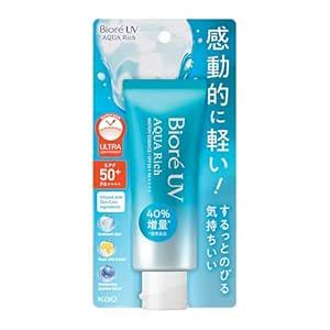 Bioré KAO Uv Aqua Rich Watery Essence All Skin Type Sunscreen Spf 50 ...