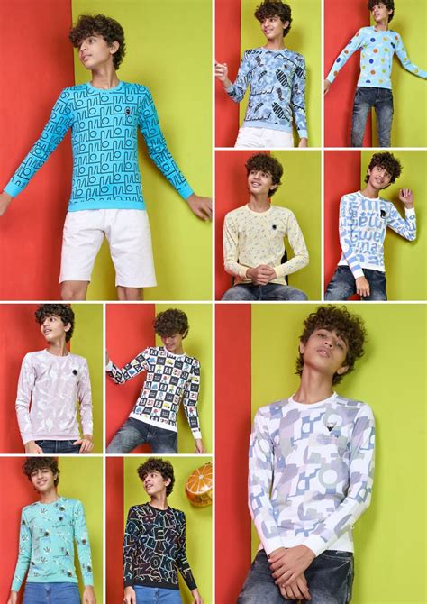 Iho E 31 Maxzone Clothing Cotton Looper Boys Tshirt Exporter Gujarat ...